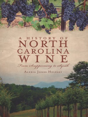 cover image of A History of North Carolina Wine